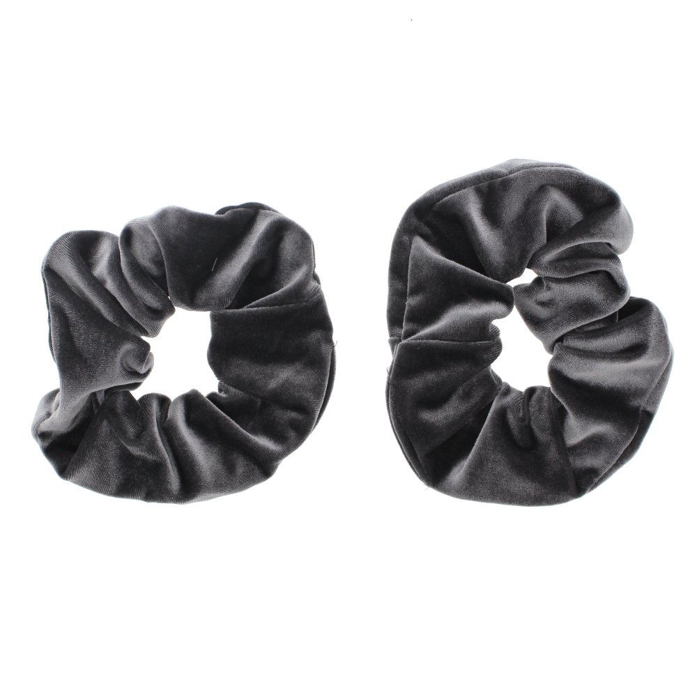 Zac's Alter Ego - Luxury velvet Hair scrunchie - Grey